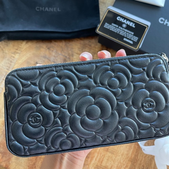 Chanel double zip wallet on chain - Picture 3 of 10